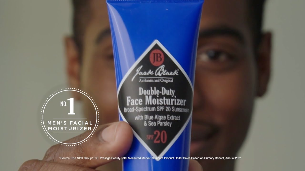 The #1 Men's Facial Moisturizer | Jack Black Double-Duty with SPF 20