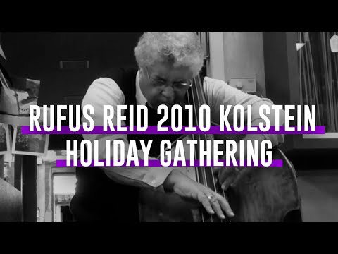 Rufus Reid at the 2010 Kolstein Holiday party.