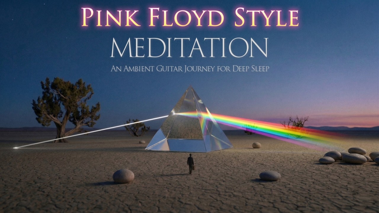 PINK FLOYD STYLE -  MEDITATION  | An Ambient Guitar Journey for Deep Sleep