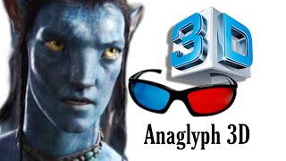 Avatar Anaglyph 3D Red Cyan Glass