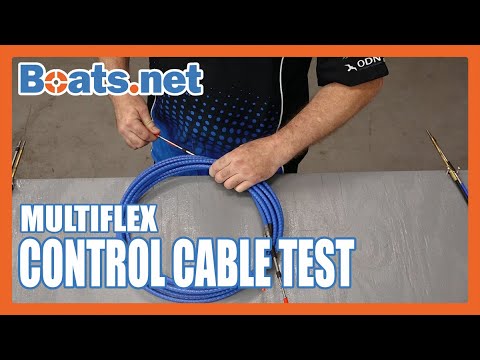Multiflex Control Cables | Outboard Control Cable Test | Control Cables for Boat | Boats.net