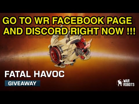 Don’t miss your chance to win a Fatal Havoc! - War Robots Giveaway!