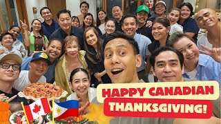Celebrating Canadian Thanksgiving in the Philippines 🍁🇨🇦 | Vlog #1844 [4K]