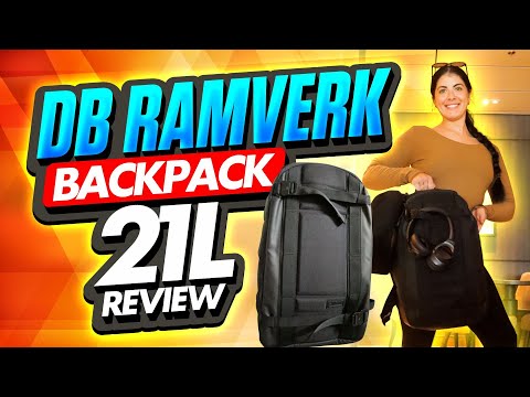 DB Journey Ramverk 21L Backpack (tested for two weeks)