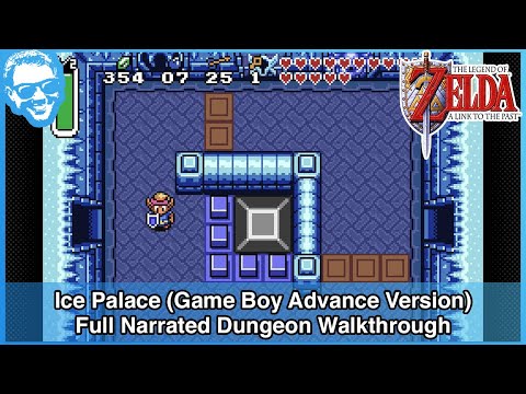 Ice Palace (GBA Version) - Full Narrated Dungeon Walkthrough - Legend of Zelda A Link to the Past
