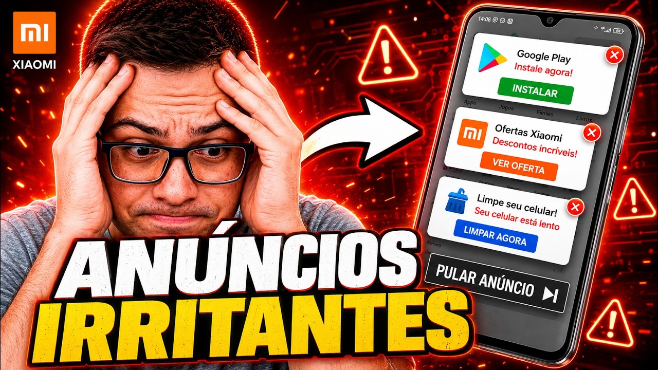 A Xiaomi PASSOU dos LIMITES! Saiba COMO REMOVER os ANÚNCIOS do seu CELULAR!