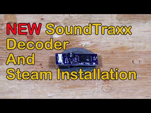 New SoundTraxx Decoder And Steam Installation (192)