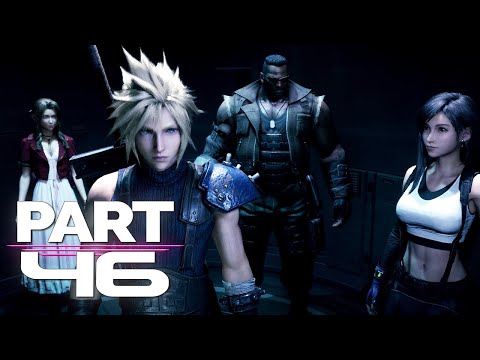 FINAL FANTASY 7 REMAKE Walkthrough Gameplay Part 46 - Getting to Extraction