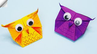 Easy paper toys | How to make a paper OWL