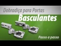 Miniatura vídeo do produto Dobradiça MN57 Direita para Porta Basculante 95°