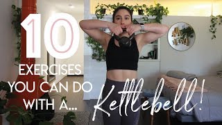 TEN KETTLEBELL Exercises for the Gym or At-Home