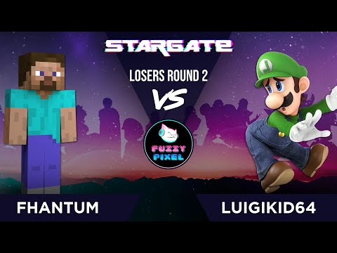 Fhantum (Steve) vs Luigikid64 (Luigi) - Losers Round 2 - STARGATE #51