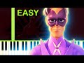 GABRIEL SINGS MIRACULOUS THEME Tales Of Shadybug And Claw Noir EASY Piano Tutorial