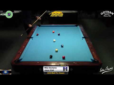 2015 Gotham City 9-Ball Pro Classic - Hotseat Match - Mike Dechaine vs Jason Klatt