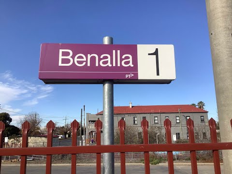 Trains at Benalla - Regional Victoria