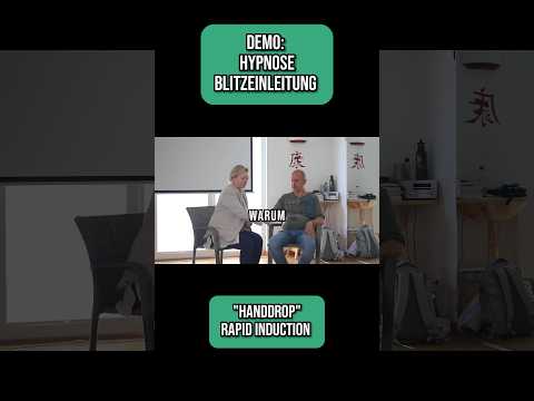 Hypnose Einleitung: „Handdrop Rapid Induction“