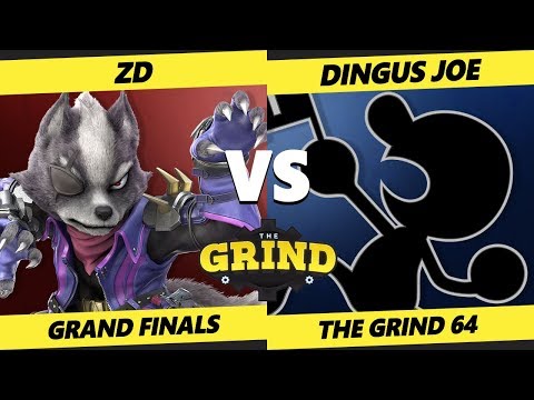 Smash Ultimate Tournament - ZD (Wolf, Fox)  Vs. Dingus Joe [L] (Game & Watch) - The Grind 64 SSBU GF