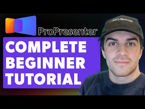 Propresenter Tutorial for Beginners (Full 2024 Guide)