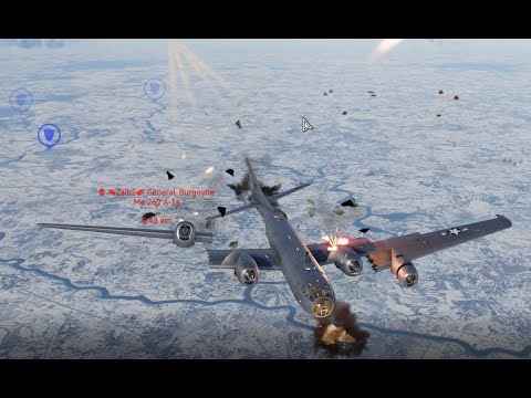 Me262 w/ R4M Rockets vs B29 Bomber in Warthunder