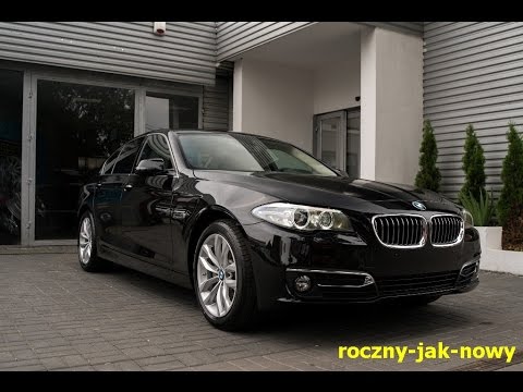 BMW Seria 5 520d xd Luxury Line - Roczny jak Nowy