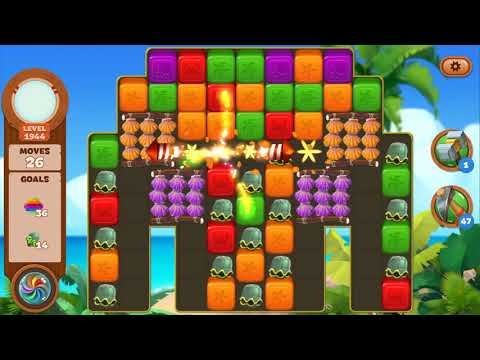 Lost Island Blast Adventure Level 1944 NO BOOSTERS - A S GAMING ✔️