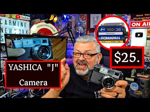 Yashica J Camera | Review 35mm Film Rangefinder Fomapan Photography Class 483
