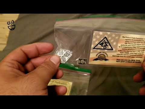 Silver and gold 20 dollar  grab bag from ebay