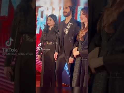 sehar khan and kinza hashmi with haroon kadwani #shots#ruposh#fasiq