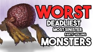 9 WORST Monsters in D&D!!