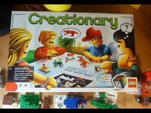 Lego Creationary 3844 board game review