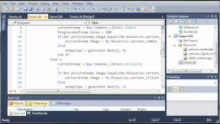 Visual Basic Tutorial - 149 - Game Part 5 Creating New Enemies