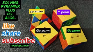 Download the video "SOLVING PYRAMINX PLUS PLL ALGORITHMS #cubers #rubikstutorial #rubikscubetutorial"