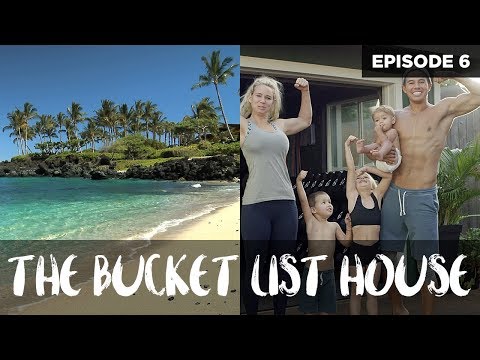 GARAGE GYM ON THE BEACH IN HAWAII!