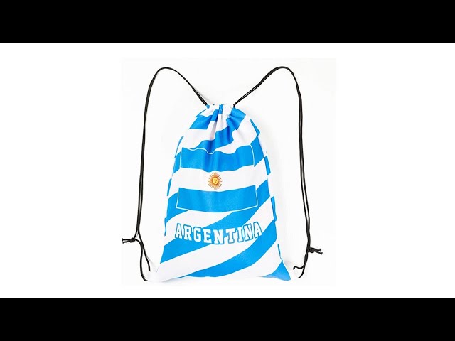 Vídeo relacionado con Harry Potter Bolsa con cordón para niños, diseño de Reliquias de la Muerte, bolsa de gimnasio, mochila escolar, negro y dorado, Talla única, Bolsa con cordón