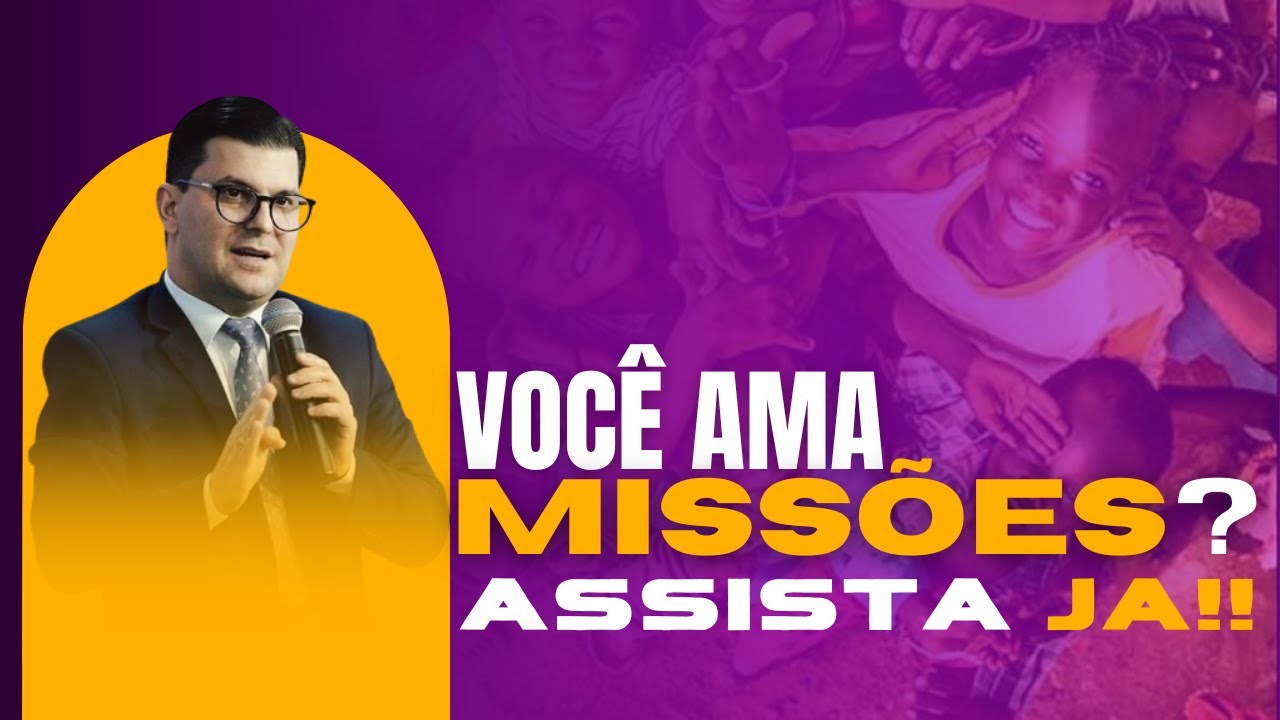 SE VOCÊ AMA MISSÕES ASSISTA!!! // Pr. Marciano Silva