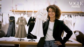 Léna Situations visits the Dior couture workshop | Vogue Paris