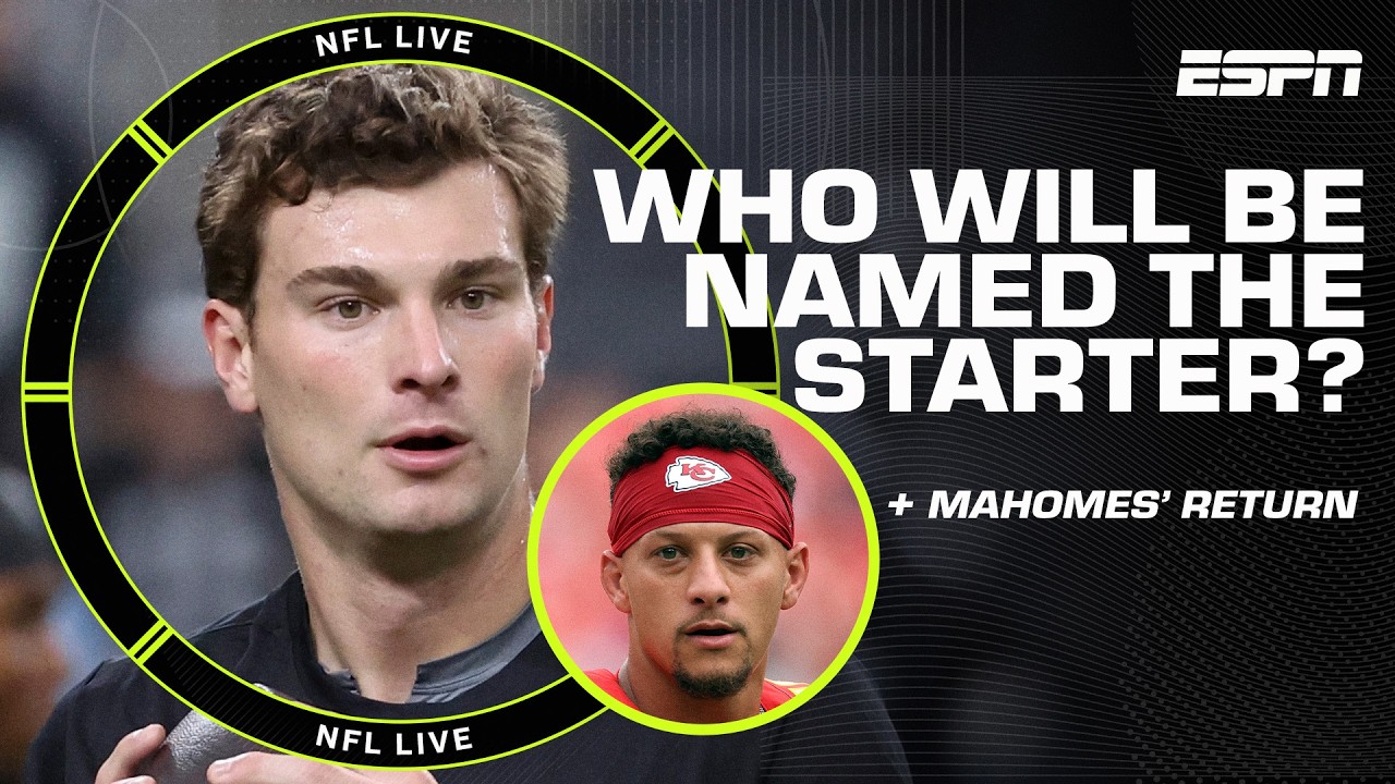 Latest NFL QB news 🏈 Mendoza or Cousins? Tua or Penix Jr.? + Patrick Mahomes' return? 👀 | NFL Live