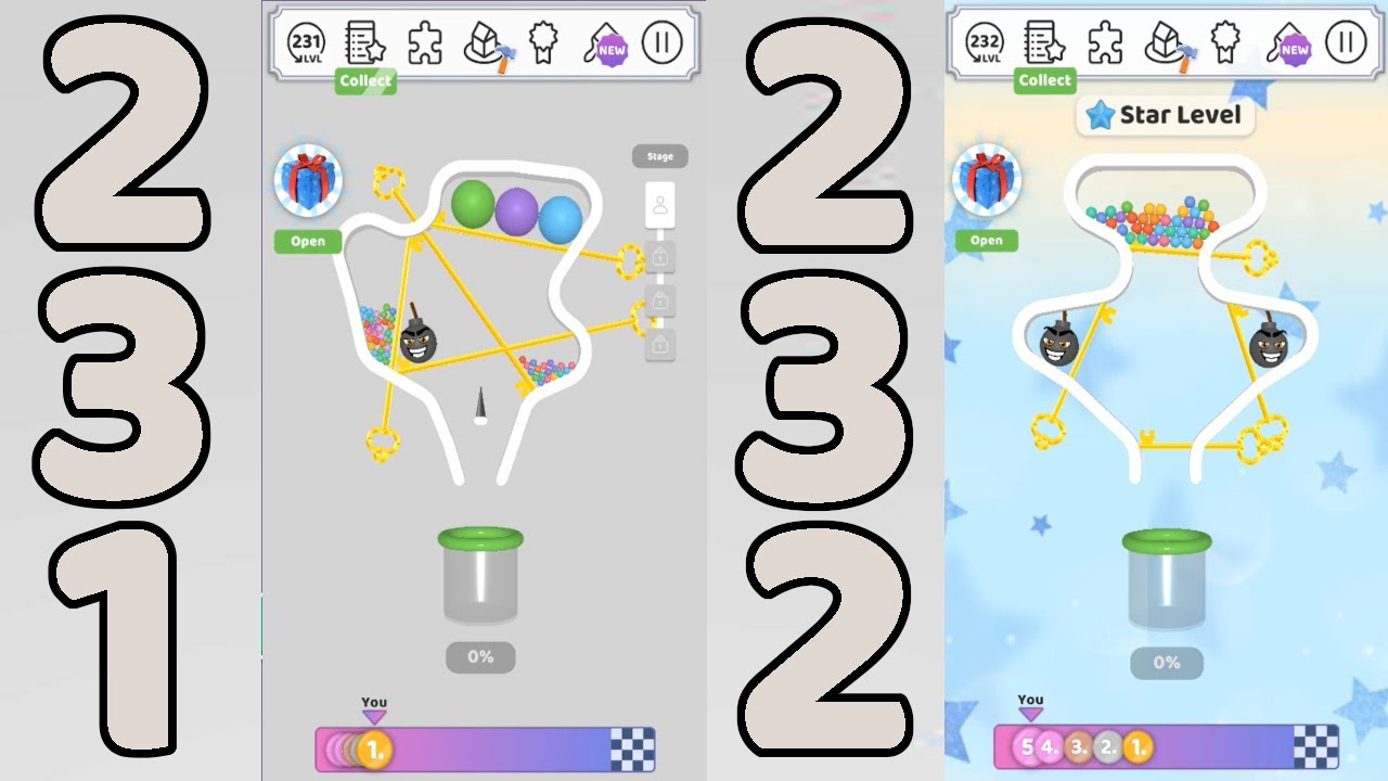 Pull the Pin Level 231 & 232