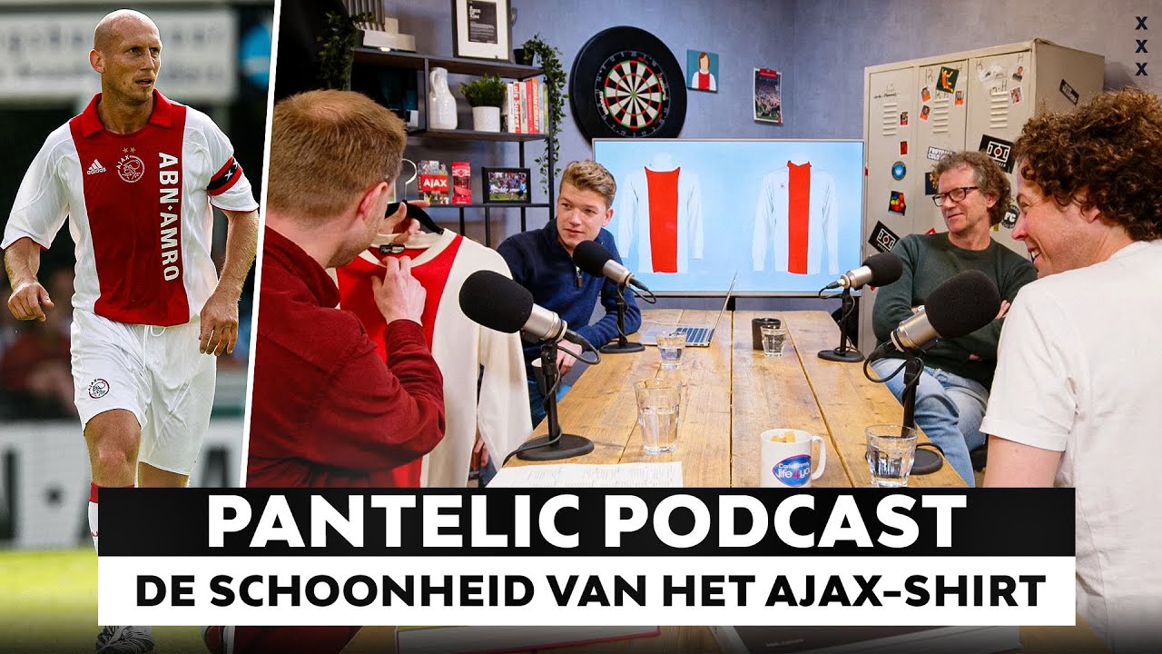 De schoonheid van het Ajax-shirt | Pantelic Podcast | Christian x Lars x Kick Uitgevers