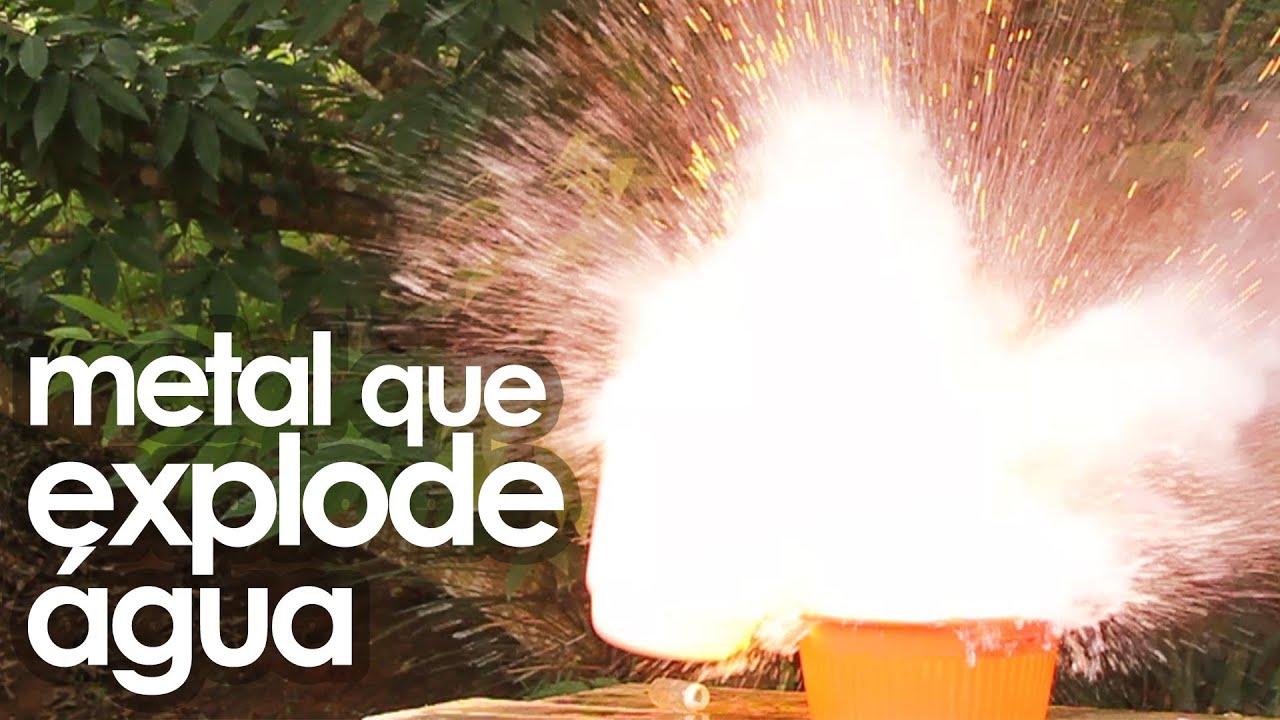 O metal que faz a água explodir (SuperQUÍMICA)