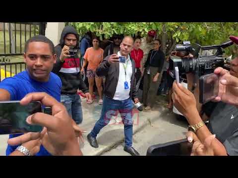 Nini identified from the case in front of the Palace of Justice