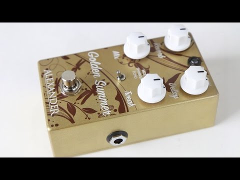Alexander Pedals Golden Summer Reverb/Delay 2010s - Gold Bild 7