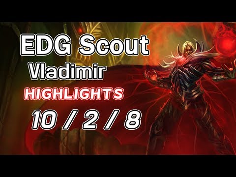 EDG Scout Vladimir 10/2/8 VS Lucian | Highlights