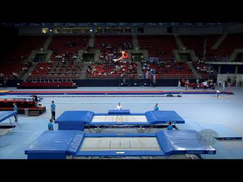 GEENS Joris (BEL) - 2017 Trampoline Worlds, Sofia (BUL) - Qualification Trampoline Routine 2