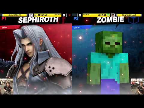 Big Cheese 3 SSBU: Sriks vs Ghost (Sephiroth vs Steve) - Grand Finals