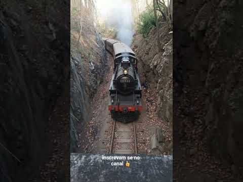 Estrada de Ferro Independência Picuy, trem entrando no túnel da samambaia sentido Borborema PB.