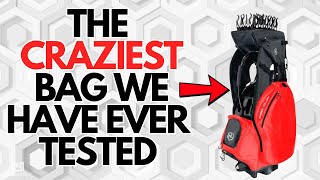 THE CRAZIEST GOLF BAG WE HAVE EVER TESTED - BEST CART BAG GOLF 2025 // NEVRLOOZ GOLF BAG REVIEW