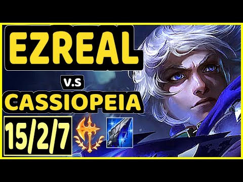 DEFT (EZREAL) vs CASSIOPEIA - 15/2/7 KDA BOTTOM ADC CHALLENGER GAMEPLAY - KR