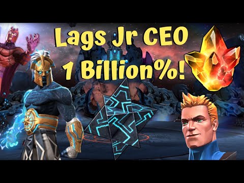 Lags Jr New 6-Star! CEO 1 Billion % Confirmed! Insane Crystal Opening! - Marvel Contest of Champions