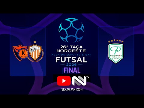 FUTSAL AO VIVO | TAÇA NOROESTE | FINAL | RESENHA/KANGIBRINA X PAPPARELLA